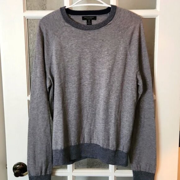 Banana Republic Supima Cotton Crewneck Sweater - Picture 1 of 6